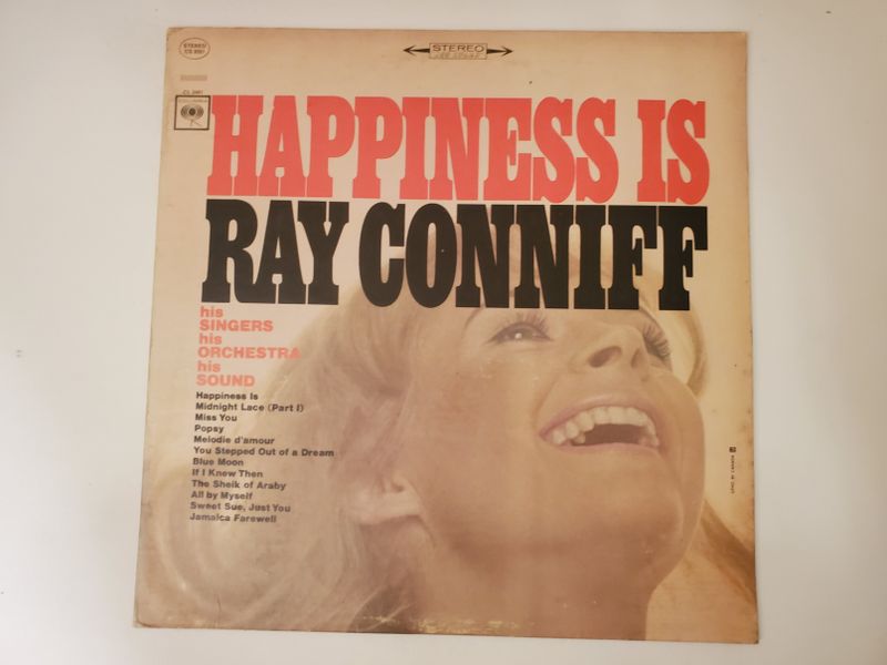 Ray Conniff Happiness Is vinyl record